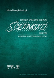 Okładka, Jolanta Chwastyk-Kowalczyk, Fenomen społeczno-medialny – „Ściernisko” 1990-1996. Miesięcznik społeczności gminy Dygowo