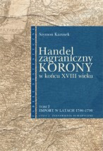 Handel zagraniczny Korony, import, t. 2, cz. 2, zestawienia sumaryczne