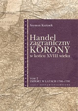 Handel zagraniczny Korony, import, t. 2, cz. 1, zestawienia roczne