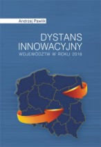 Dystans innowacyjny województw w roku 2016