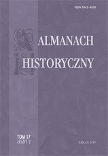 "Almanach Historyczny", t. 17 z 2