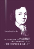 Meanderings of the English Enlightenment: The Literary Oeuvre of Christopher Smart