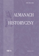 "Almanach Historyczny", t. 16