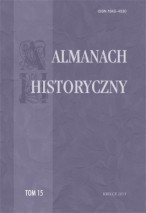 "Almanach Historyczny", t. 15