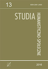 „Studia Humanistyczno-Społeczne” t. 13