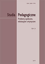 „Studia Pedagogiczne. Problemy społeczne, edukacyjne i artystyczne”, t. 34