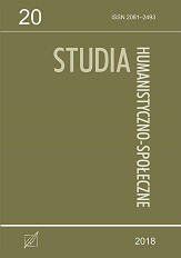 „Studia Humanistyczno-Społeczne”, t. 20