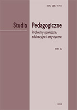 „Studia Pedagogiczne. Problemy społeczne, edukacyjne i artystyczne”, t. 35