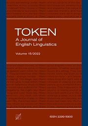 „Token: A Journal of English Linguistics”, V. 15