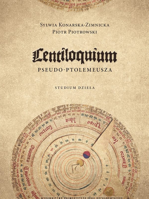 Centiloquium Pseudo-Ptolemeusza. Studium dzieła – oprawa miękka