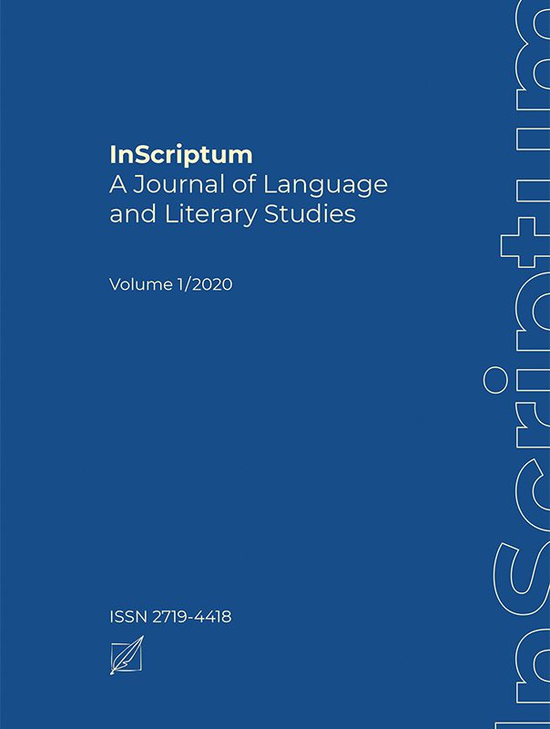 InScriptum: A Journal of Language and Literary Studies, V. 1/2020,