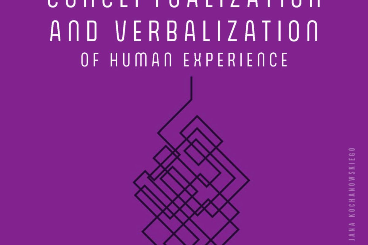 Okładka książki Conceptualization and verbalization of human experience
